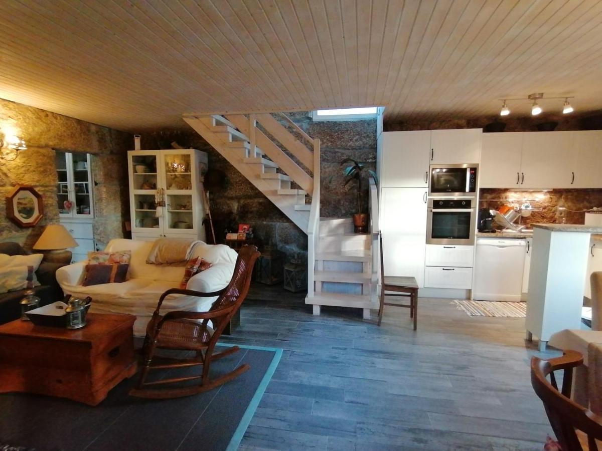 Вилла "Bouca Drigues" Casa Antiga De Pedra Com Piscina E Vista Rio Амаранте Экстерьер фото